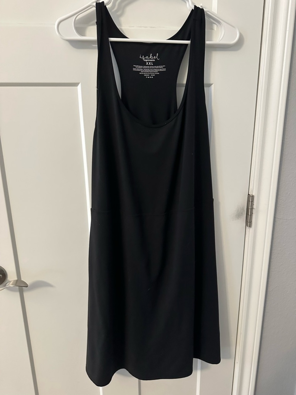 Isabel Maternity by Ingrid & Isabel black sleeveless active dress
